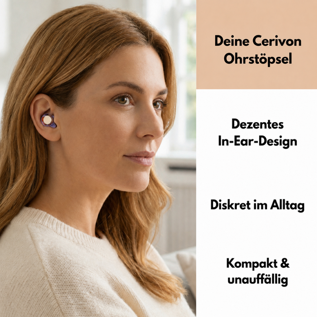 Lärmreduzierende Ohrstöpsel