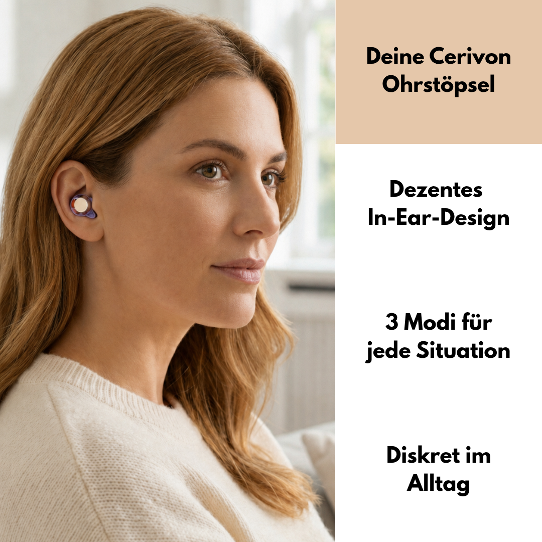 Lärmreduzierende Ohrstöpsel